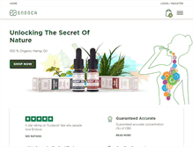Tablet Screenshot of endoca.com